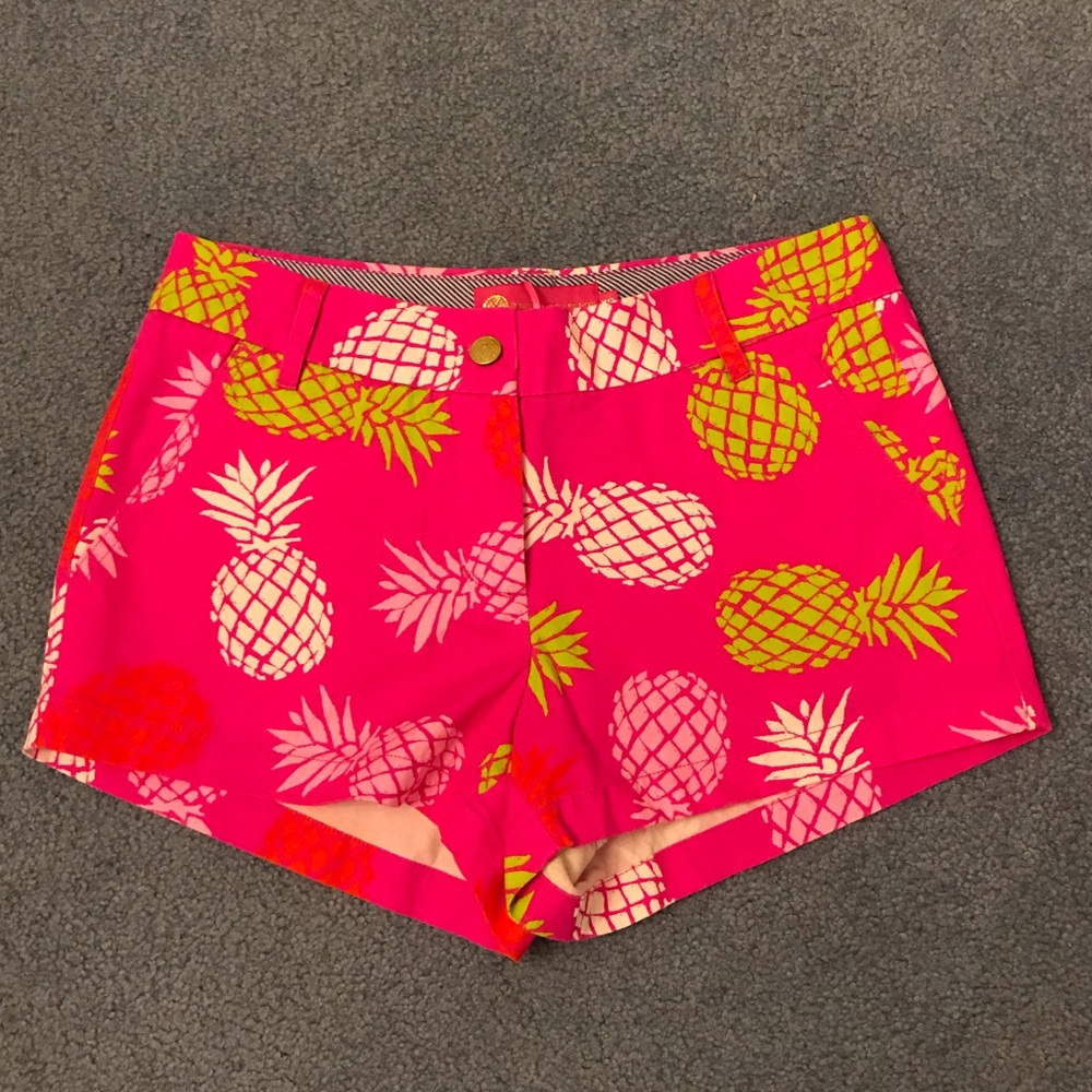 New Macbeth Collection pineapple shorts size xs